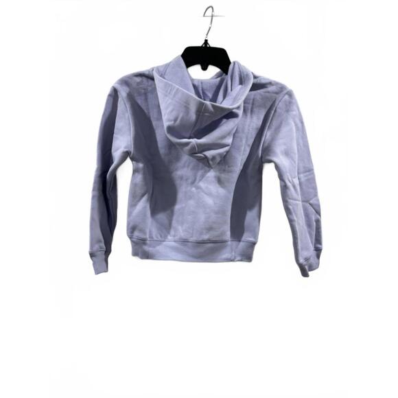 {SOLD} NWT Gap Kids Relaxed Lavender Purple Logo Zip Hoodie- Size Medium (8) - Picture 4 of 9